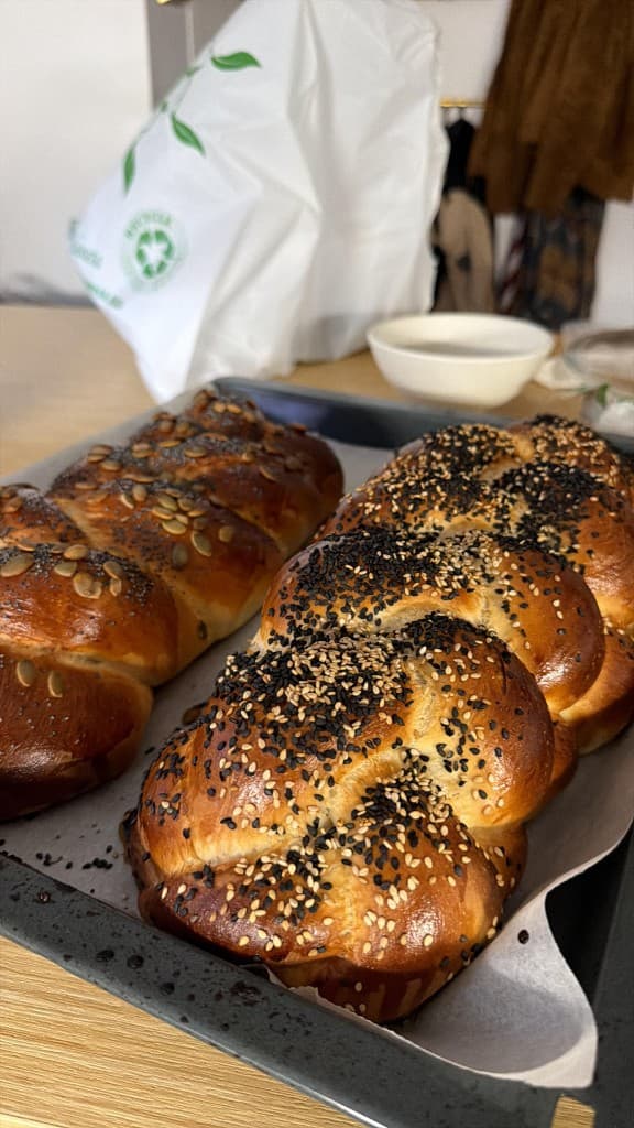Freshly baked challah from Libi's Loaf - photo 3