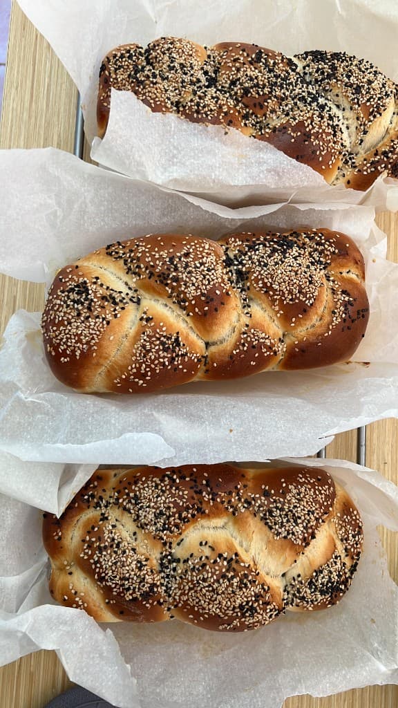 Freshly baked challah from Libi's Loaf - photo 4