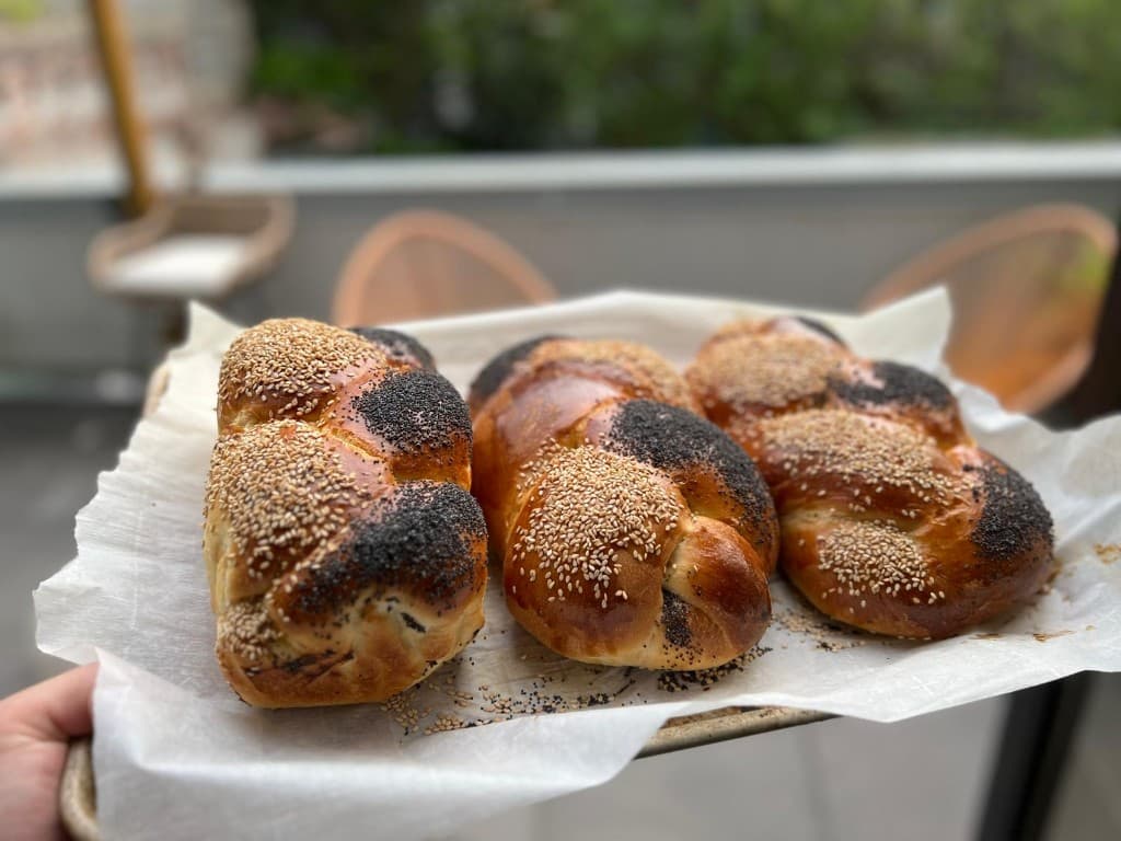 Freshly baked challah from Libi's Loaf - photo 17