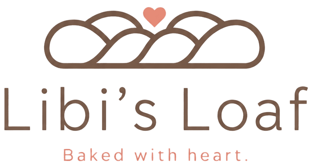 Libi's Loaf - braided bread with a heart, baked with heart.